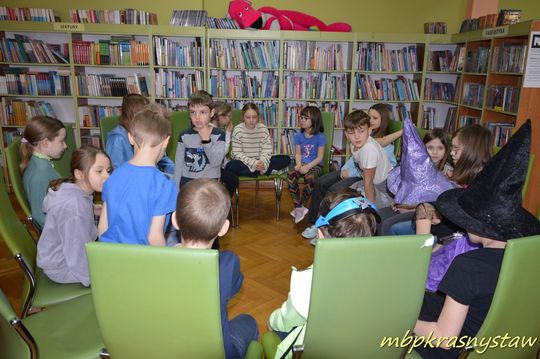 Ferie w Miejskiej Bibliotece Publicznej w Krasnymstawie Ferie w Miejskiej Bibliotece Publicznej w Krasnymstawie