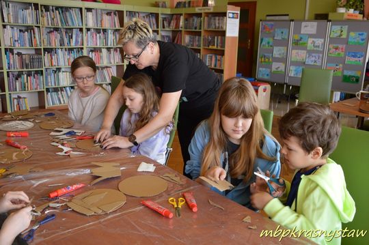 Ferie w Miejskiej Bibliotece Publicznej w Krasnymstawie Ferie w Miejskiej Bibliotece Publicznej w Krasnymstawie