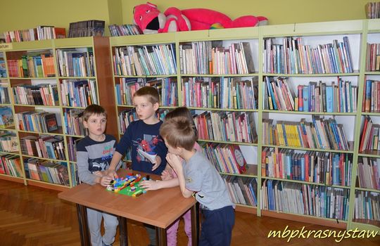 Ferie w Miejskiej Bibliotece Publicznej w Krasnymstawie Ferie w Miejskiej Bibliotece Publicznej w Krasnymstawie