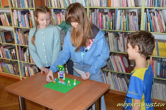 Ferie w Miejskiej Bibliotece Publicznej w Krasnymstawie Ferie w Miejskiej Bibliotece Publicznej w Krasnymstawie