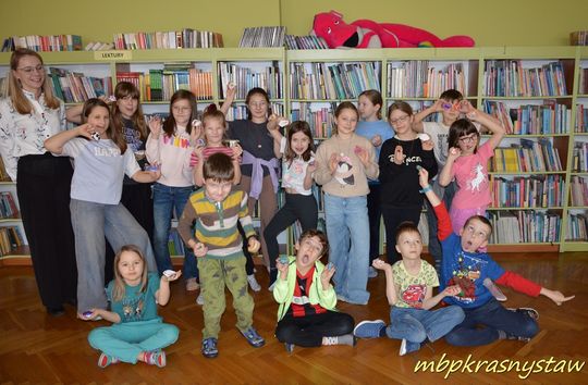 Ferie w Miejskiej Bibliotece Publicznej w Krasnymstawie Ferie w Miejskiej Bibliotece Publicznej w Krasnymstawie