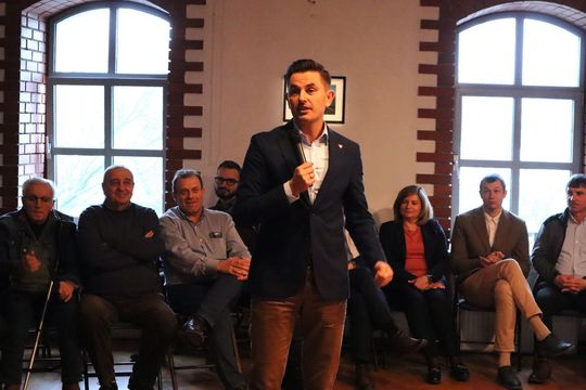 Parlamentarzyści zjechali do Chełma. Był wiceminister sprawiedliwości Arkadiusz Myrcha [ZDJĘCIA]