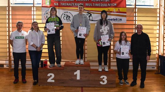 Gm. Chełm. Regionalne Zawody Rowerowe na Trenażerach Multimedialnych [GALERIA ZDJĘĆ]