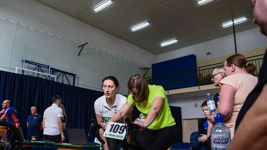 Gm. Chełm. Regionalne Zawody Rowerowe na Trenażerach Multimedialnych [GALERIA ZDJĘĆ]