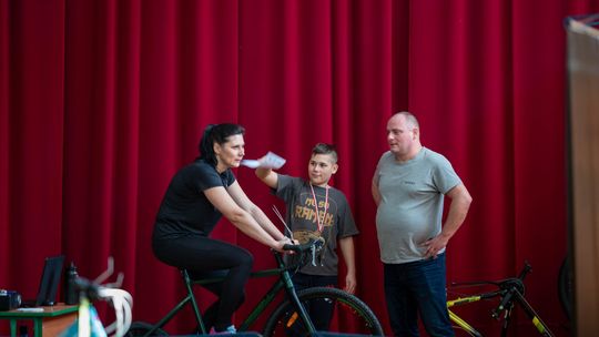 Gm. Chełm. Regionalne Zawody Rowerowe na Trenażerach Multimedialnych [GALERIA ZDJĘĆ]