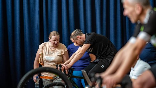 Gm. Chełm. Regionalne Zawody Rowerowe na Trenażerach Multimedialnych [GALERIA ZDJĘĆ]