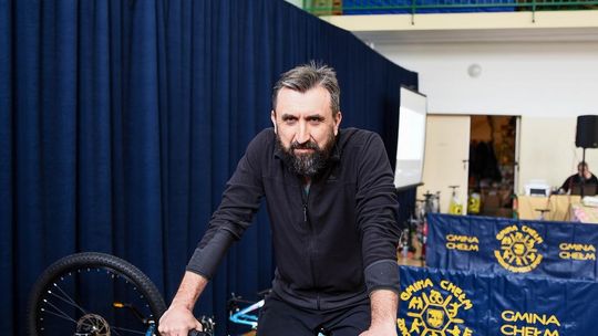 Gm. Chełm. Regionalne Zawody Rowerowe na Trenażerach Multimedialnych [GALERIA ZDJĘĆ]