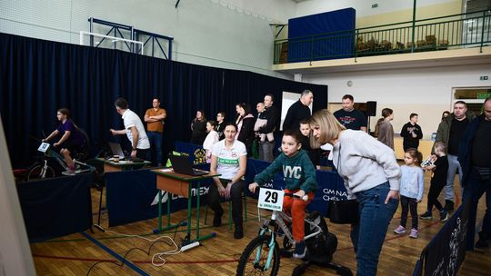 Gm. Chełm. Regionalne Zawody Rowerowe na Trenażerach Multimedialnych [GALERIA ZDJĘĆ]