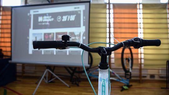 Gm. Chełm. Regionalne Zawody Rowerowe na Trenażerach Multimedialnych [GALERIA ZDJĘĆ]