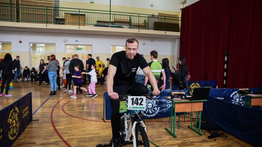 Gm. Chełm. Regionalne Zawody Rowerowe na Trenażerach Multimedialnych [GALERIA ZDJĘĆ]