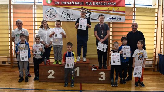 Gm. Chełm. Regionalne Zawody Rowerowe na Trenażerach Multimedialnych [GALERIA ZDJĘĆ]