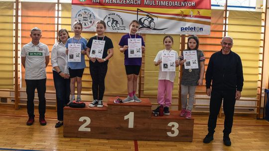 Gm. Chełm. Regionalne Zawody Rowerowe na Trenażerach Multimedialnych [GALERIA ZDJĘĆ]