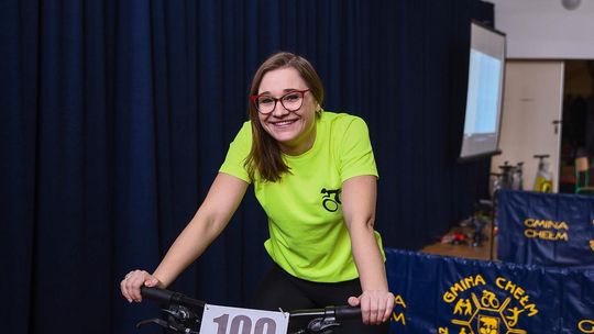 Gm. Chełm. Regionalne Zawody Rowerowe na Trenażerach Multimedialnych [GALERIA ZDJĘĆ]