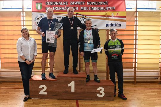 Gm. Chełm. Regionalne Zawody Rowerowe na Trenażerach Multimedialnych [GALERIA ZDJĘĆ]