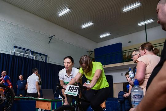 Gm. Chełm. Regionalne Zawody Rowerowe na Trenażerach Multimedialnych [GALERIA ZDJĘĆ]