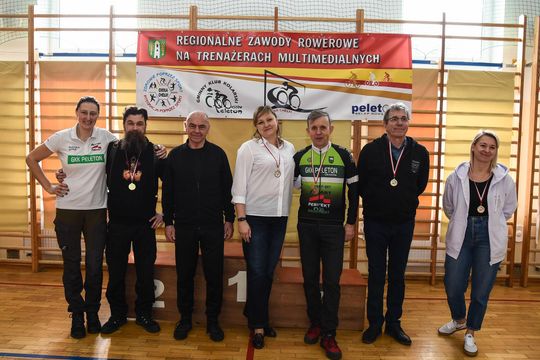 Gm. Chełm. Regionalne Zawody Rowerowe na Trenażerach Multimedialnych [GALERIA ZDJĘĆ]