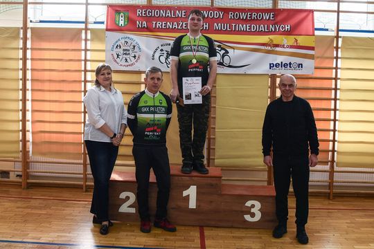 Gm. Chełm. Regionalne Zawody Rowerowe na Trenażerach Multimedialnych [GALERIA ZDJĘĆ]