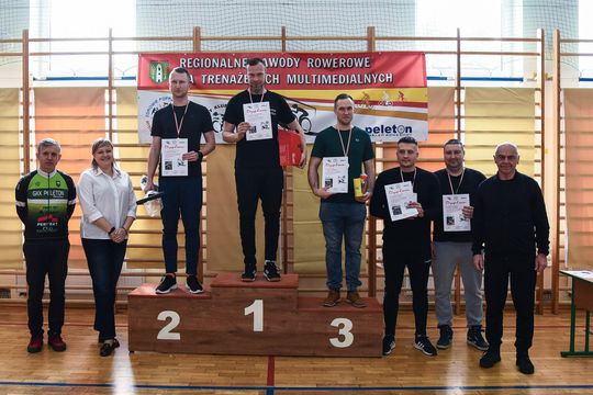 Gm. Chełm. Regionalne Zawody Rowerowe na Trenażerach Multimedialnych [GALERIA ZDJĘĆ]