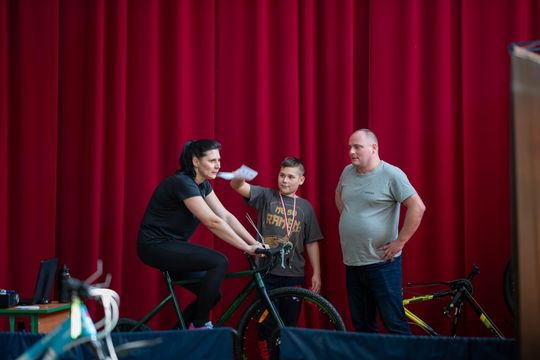 Gm. Chełm. Regionalne Zawody Rowerowe na Trenażerach Multimedialnych [GALERIA ZDJĘĆ]
