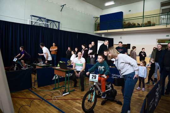 Gm. Chełm. Regionalne Zawody Rowerowe na Trenażerach Multimedialnych [GALERIA ZDJĘĆ]