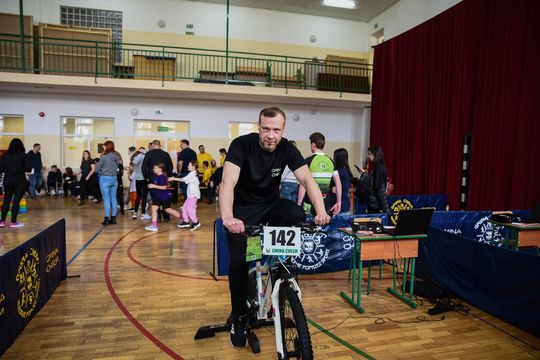 Gm. Chełm. Regionalne Zawody Rowerowe na Trenażerach Multimedialnych [GALERIA ZDJĘĆ]