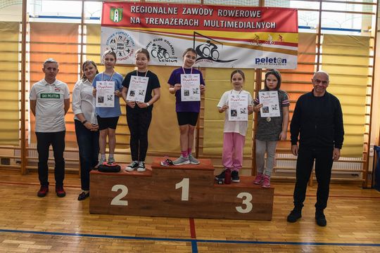 Gm. Chełm. Regionalne Zawody Rowerowe na Trenażerach Multimedialnych [GALERIA ZDJĘĆ]