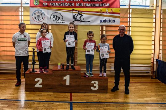 Gm. Chełm. Regionalne Zawody Rowerowe na Trenażerach Multimedialnych [GALERIA ZDJĘĆ]