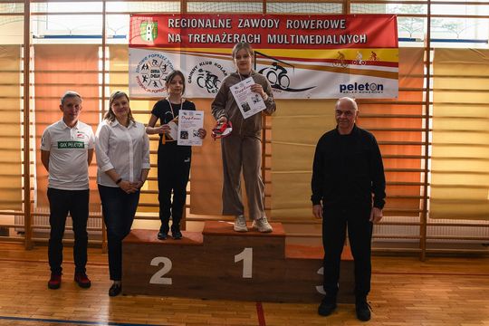 Gm. Chełm. Regionalne Zawody Rowerowe na Trenażerach Multimedialnych [GALERIA ZDJĘĆ]