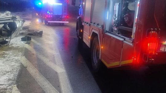 Dramatyczny wypadek. Kobieta walczy o życie [ZDJĘCIA]