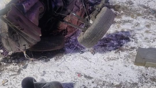 Dramatyczny wypadek. Kobieta walczy o życie [ZDJĘCIA]