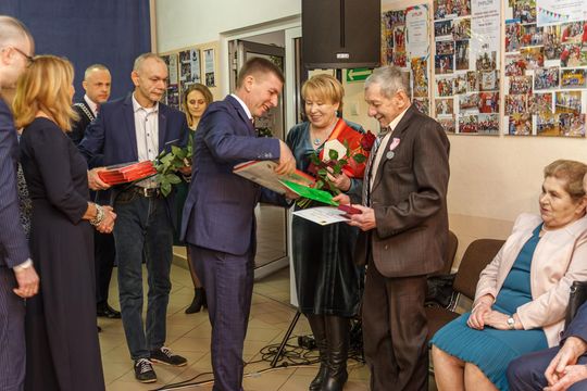 Gm. Sawin. Przeżyli razem tyle lat! Uroczysty Jubileusz Złotych Godów [GALERIA ZDJĘĆ]
