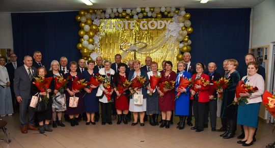 Gm. Sawin. Przeżyli razem tyle lat! Uroczysty Jubileusz Złotych Godów [GALERIA ZDJĘĆ]