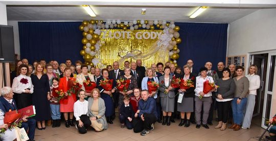 Gm. Sawin. Przeżyli razem tyle lat! Uroczysty Jubileusz Złotych Godów [GALERIA ZDJĘĆ]