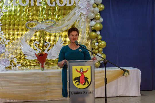 Gm. Sawin. Przeżyli razem tyle lat! Uroczysty Jubileusz Złotych Godów [GALERIA ZDJĘĆ]