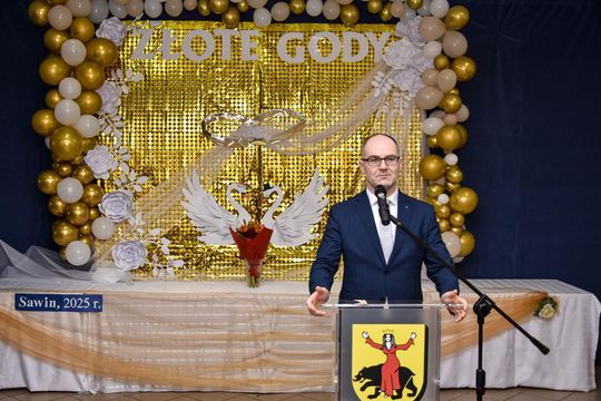 Gm. Sawin. Przeżyli razem tyle lat! Uroczysty Jubileusz Złotych Godów [GALERIA ZDJĘĆ]