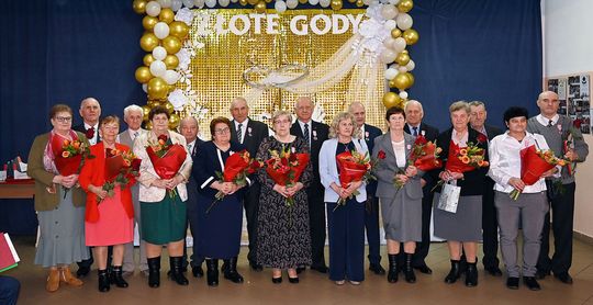 Gm. Sawin. Przeżyli razem tyle lat! Uroczysty Jubileusz Złotych Godów [GALERIA ZDJĘĆ]