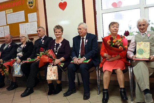 Gm. Sawin. Przeżyli razem tyle lat! Uroczysty Jubileusz Złotych Godów [GALERIA ZDJĘĆ]