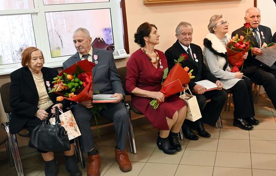 Gm. Sawin. Przeżyli razem tyle lat! Uroczysty Jubileusz Złotych Godów [GALERIA ZDJĘĆ]