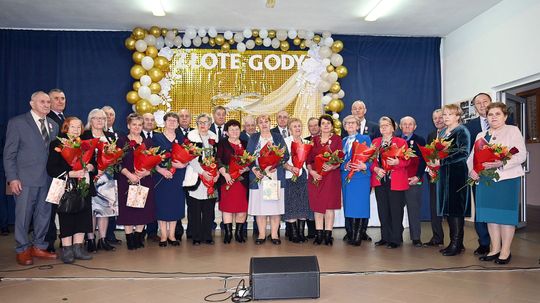 Gm. Sawin. Przeżyli razem tyle lat! Uroczysty Jubileusz Złotych Godów [GALERIA ZDJĘĆ]