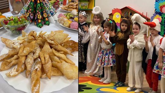 Chełm. Pączki, faworki i dobra zabawa w Przedszkolu Miejskim nr 8 [GALERIA ZDJĘĆ]