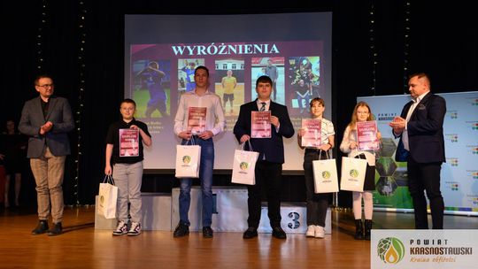Powiat krasnostawski. Gala Mistrzów Sportu 2024. Najlepsi sportowcy nagrodzeni [GALERIA ZDJĘĆ]