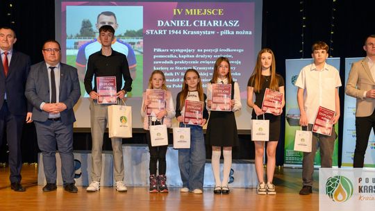Powiat krasnostawski. Gala Mistrzów Sportu 2024. Najlepsi sportowcy nagrodzeni [GALERIA ZDJĘĆ]