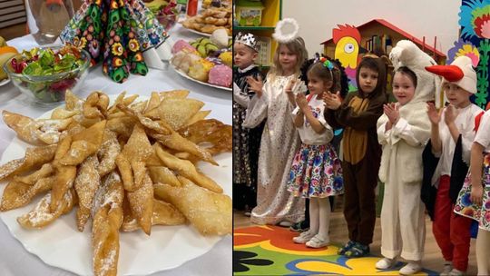 Chełm. Pączki, faworki i dobra zabawa w Przedszkolu Miejskim nr 8 [GALERIA ZDJĘĆ]