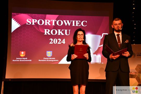 Powiat krasnostawski. Gala Mistrzów Sportu 2024. Najlepsi sportowcy nagrodzeni [GALERIA ZDJĘĆ]