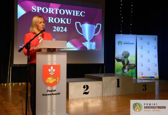 Powiat krasnostawski. Gala Mistrzów Sportu 2024. Najlepsi sportowcy nagrodzeni [GALERIA ZDJĘĆ]