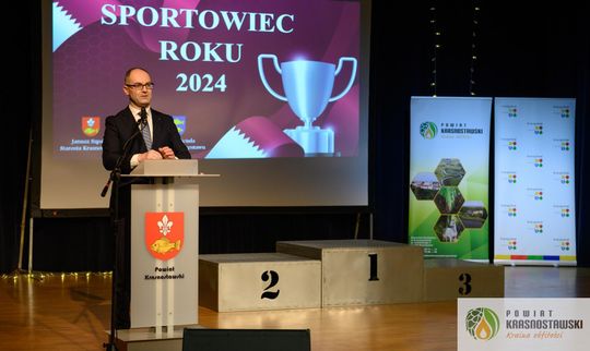 Powiat krasnostawski. Gala Mistrzów Sportu 2024. Najlepsi sportowcy nagrodzeni [GALERIA ZDJĘĆ]