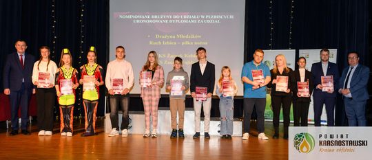 Powiat krasnostawski. Gala Mistrzów Sportu 2024. Najlepsi sportowcy nagrodzeni [GALERIA ZDJĘĆ]