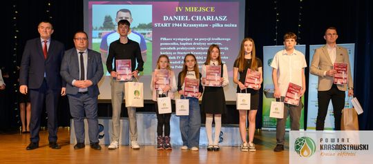 Powiat krasnostawski. Gala Mistrzów Sportu 2024. Najlepsi sportowcy nagrodzeni [GALERIA ZDJĘĆ]