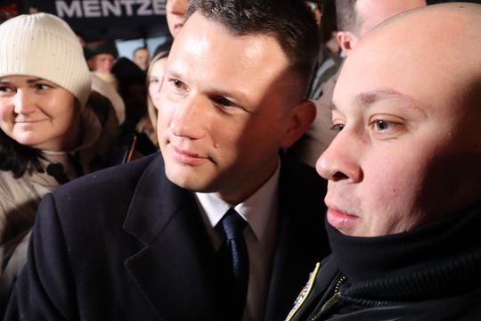 Tłumy podczas spotkania ze Sławomirem Mentzenem w Krasnymstawie [GALERIA ZDJĘĆ]