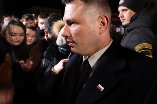 Tłumy podczas spotkania ze Sławomirem Mentzenem w Krasnymstawie [GALERIA ZDJĘĆ]